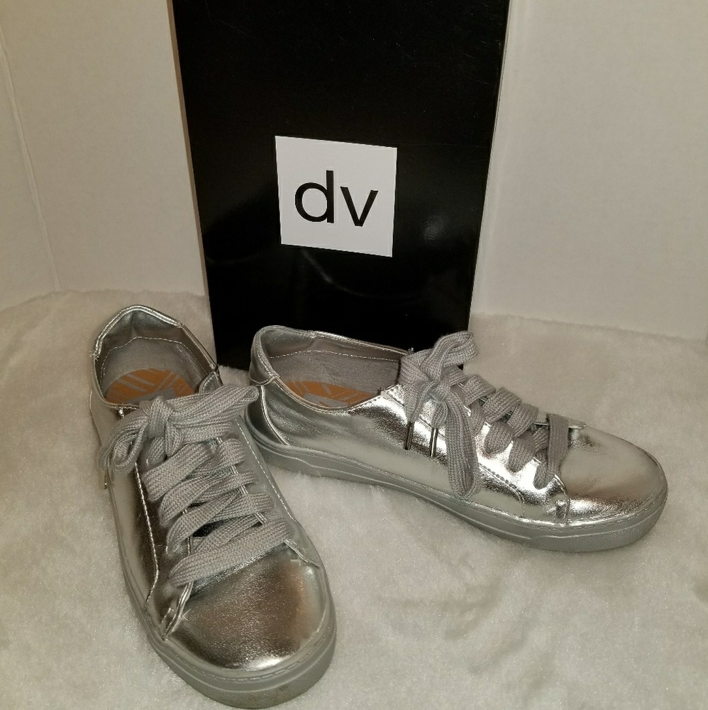 Silver shoes